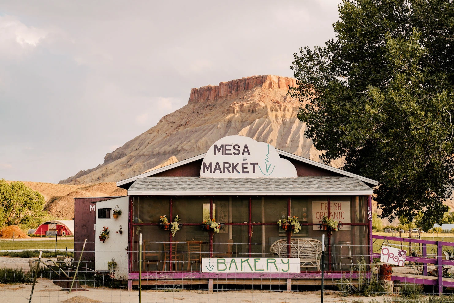 Mesa Farms at Sunset
